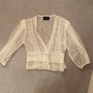 Kooples lace blouse, great condition, worn once
